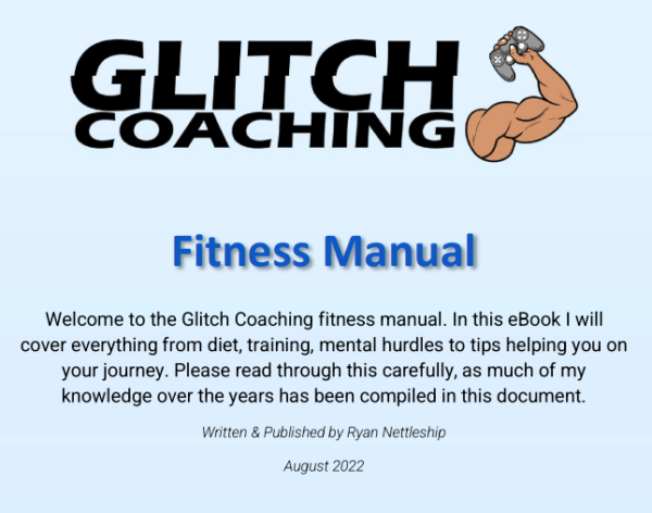 Glitch Coaching Fitness Manual Cover